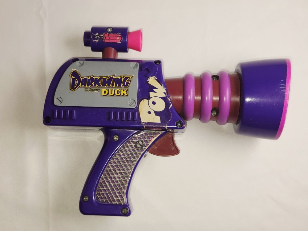 RARE 1991 Playmates Disney Darkwing Duck Gas Gun Vintage Not Tested