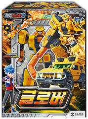 Metal Cardbot S Season 2 Glober Transformer Robot SUV Car New Kids Toy Figure