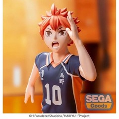 Sega Haikyu Shoyo Hinata Figure Orange New Karasuno Jersey Statue US Seller