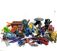 HUGE toy Lot!! Lots Vintage Boy Toys Transformers, animates Figures, And More!