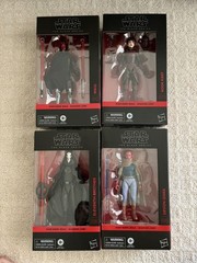 2026 Star Wars Black Shadow Lord MAUL, ROOK, ELEVENTH, DEVON, 6″ Hasbro Set
