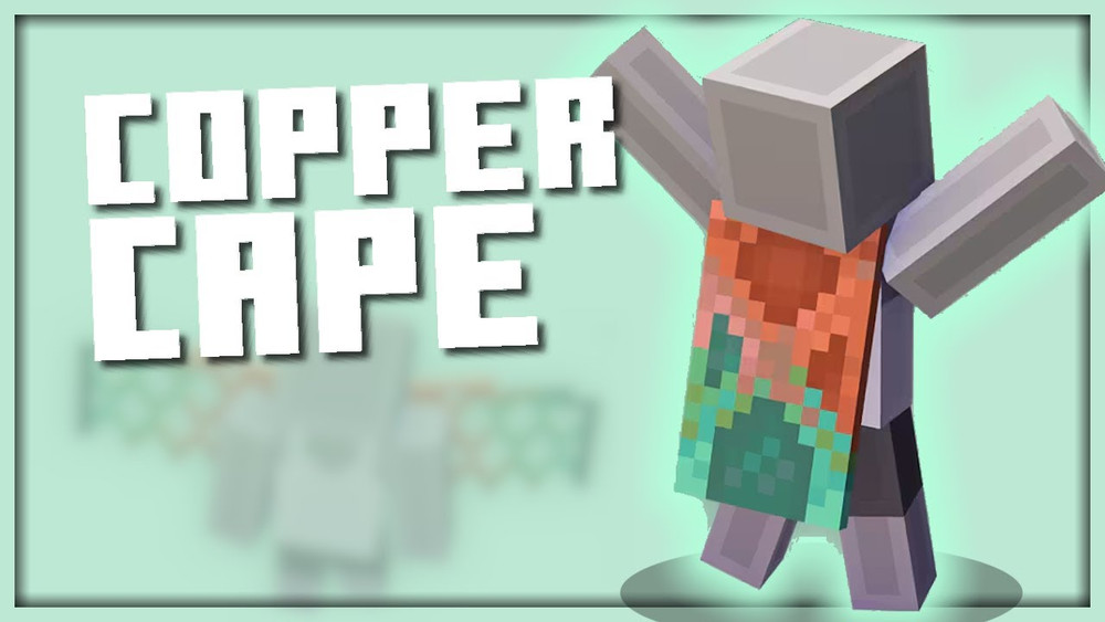 Minecraft : Copper Cape Code Java & Bedrock [GLOBAL CODE]