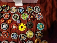 HUGE Beyblade X – Collection Lot – Takara Tomy & Hasbro Blades Ratchets Bits