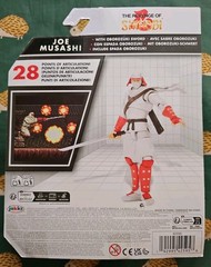 Jakks Sega THE REVENGE OF SHINOBI JOE MUSASHI with Oborozuki Sword 4″ Action Fig