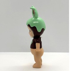 New Kewpie/Angel Collectible Mini Figure Chocolate Rabbit “You” Shirt, Open Box