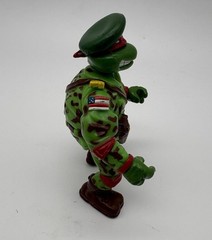 1991 TMNT Raphael The Green Beret Mutant Military Action Figure Ninja Turtles