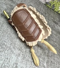 D&D Holga Skirt Custom 1:12 6” Figure Gold Knife Sheath Medieval Native Rope