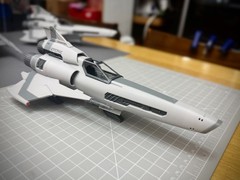 BSG 2004 Viper MK II 2 Starfighter 11 in. (GRAY)