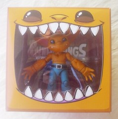Feral CHEDAR Plunderlings Lone Coconut orange Goblin figure Hatchling Walloping