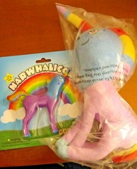 Narwhalicorns: (1) 5″ Bendable Figure & (1) 13″ Plush 1/2 Narwhal & Unicorn OTWT