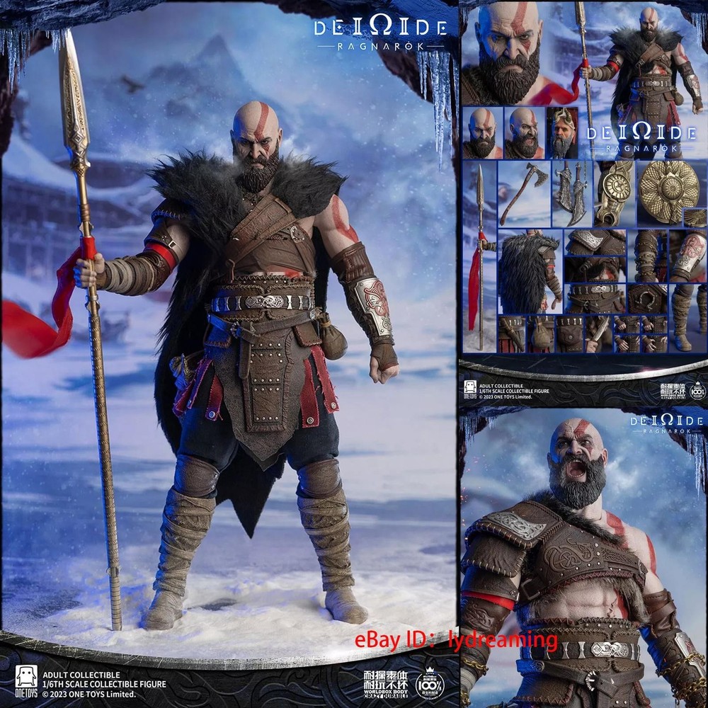Worldbox OT019 God of War Kratos 1/6 Collectible Action Figure Model Stock