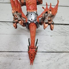 Mega Bloks Dragons Metal Ages Odaku Armory Slann Dragon 12″ Long Figure Read