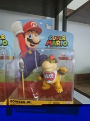 Jakks Pacific Super Mario Iggy Lemmy Bowser Jr 4″ Action Figures New in Package