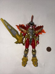 2000 Time Force Power Rangers Red Battle Warrior Battlizer Complete Armor