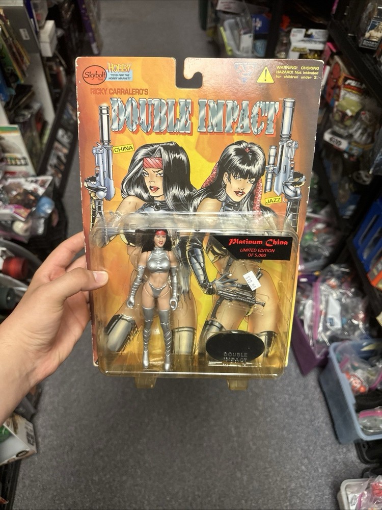 NEW Double Impact Platinum Jazz Action Figure Limited Edition SkyBolt Toyz 1998