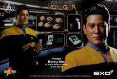 EXO-6 1/6 Scale Star Trek Voyager Ensign Harry Kim New in Manufacturer Box.