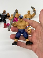 Mattel WWE Knuckle Crunchers Lot Of 4 Cody Roman Seth John Cena 2023 3″ Figures