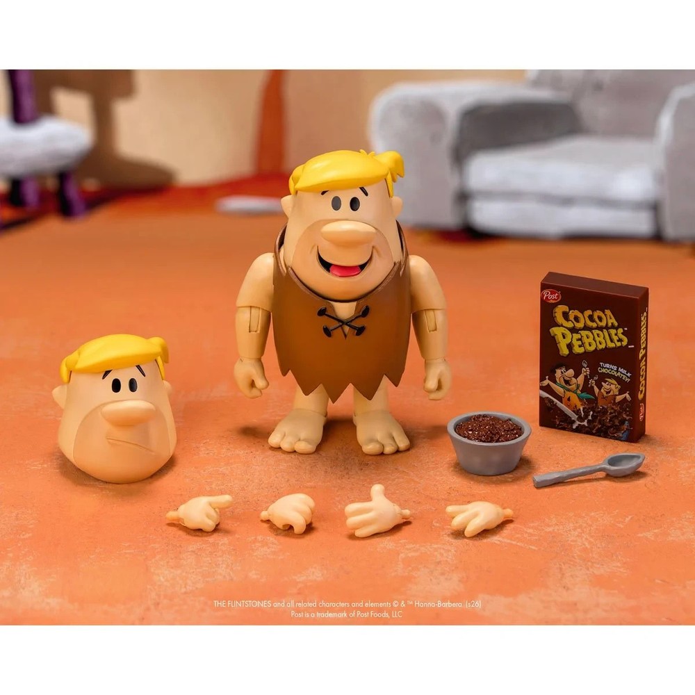IN STOCK! Cocoa Pebbles Barney Rubble 1:12 Action Figure by Jada Toys