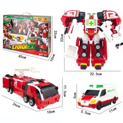 Hello Carbot SUPER PATRON Combined Transformation Robot Toy – No Box