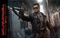 1/6 Terminator Future Warrior T800 PRESENT TOYS PT-SP80 MMS HOT – US SELLER