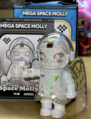 Mega Space Molly 100% Series 4 Authentic Blind Box Confirmed Secret – Angel