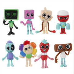 8pcs/Set Dandy’s World Dolls Horror Game Action Figure PVC Model Toy BEST GIFT