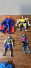 11 Lot: X-Men Steel Mutants Toy Biz Marvel Figures