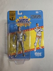 DC Super Powers McFarlane Cyborg Gold Label Figure Wave 11 Exclusive In Hand