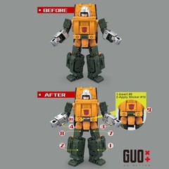 IN STOCK Filler Upgrade kit For Retro G1 Brawn Accessories GO BETTER