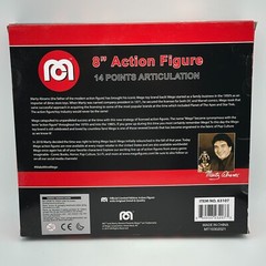 MEGO The Fly Wolfman Horror Figure Set Flocked Exclusive Coin Sealed 13×10