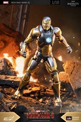 zd toys IRON MAN MARK 20 PYTHON 1/10 action figure iron man 3 MARVEL ship July