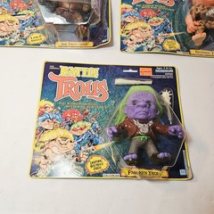 Vintage Battle Trolls Lot Of (3) 1992 Hasbro New Sealed Toy Collectible