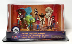 Disney Pixar Coco Deluxe Figurine Figure Playset 8 Piece Set