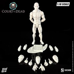Blank Ivory Male 1:18 Scale Boss Fight Studio Action Figure 3 3/4″ For Customs