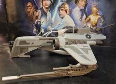 🔥🔥2008 STAR WARS: THE CLONE WARS ARC-170 (SHADOW SQUADRON) FIGHTER – COMPLETE