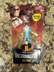 The Incredibles2 Frozone & Ice Sled Action Figure Set Samuel L. Jackson 2018 NEW