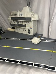 1985 GI Joe USS Flagg Aircraft Carrier Hasbro 70% Complete