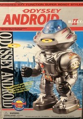 ODYSSEY ANDROID Vintage Robot MIKEY II Infared Ray -Remote – In Box New Item