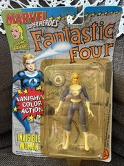 Fantastic Four Marvel Vintage 1992 Vanishing Color Action Invisible Woman