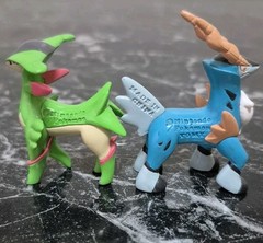 Tomy Pokemon Cobalion & Virizion 2″ PVC Collectible Nintendo Toy Display Figures