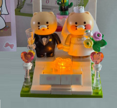 KAKAO Friends Happy WEDDING BRICK Figure DIY Blocks *US-duty Paid