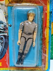 Glasslite Chips Jon Vintage Figure + Original Card. Ultra RARE!! Brazil 80’s