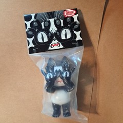 NEW Grape Brain Onigiri Hell’s Cat PANDA Sofubi SEALED vinyl figure ORIGINAL HTF