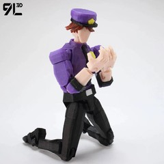 William Afton Figure Purple Guy Five Nights at Freddy’s Model