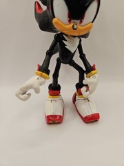 SEE PHOTOS! Jazwares Sega Sonic the Hedgehog Super Poser Shadow Figure Damaged