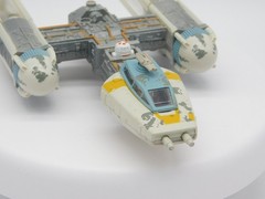 Star Wars Action Fleet Y-Wing Gold Leader MICRO MACHINES GALOOB 1996