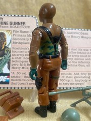 1984 GI Joe Roadblock – 100% Complete w/ VG File Card – Tight – No Cracks