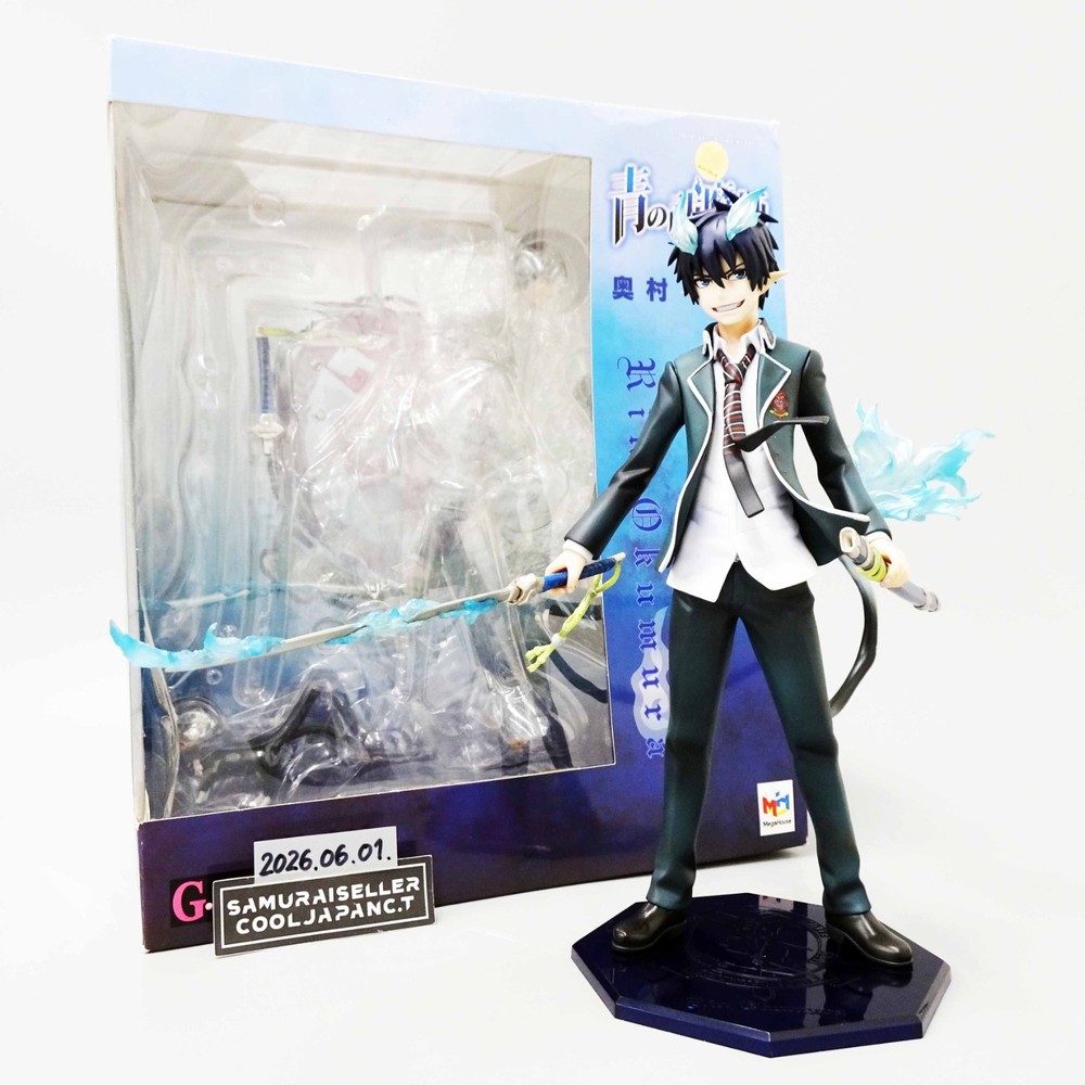 G.E.M. Series Blue Exorcist Rin Okumura 1/8 Scale Figure MegaHouse Japan Used