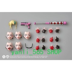 Kaiyodo Revoltech Amazing Yamaguchi Harley Quinn Suicide Squad ISEKAI Ver.&Bonus