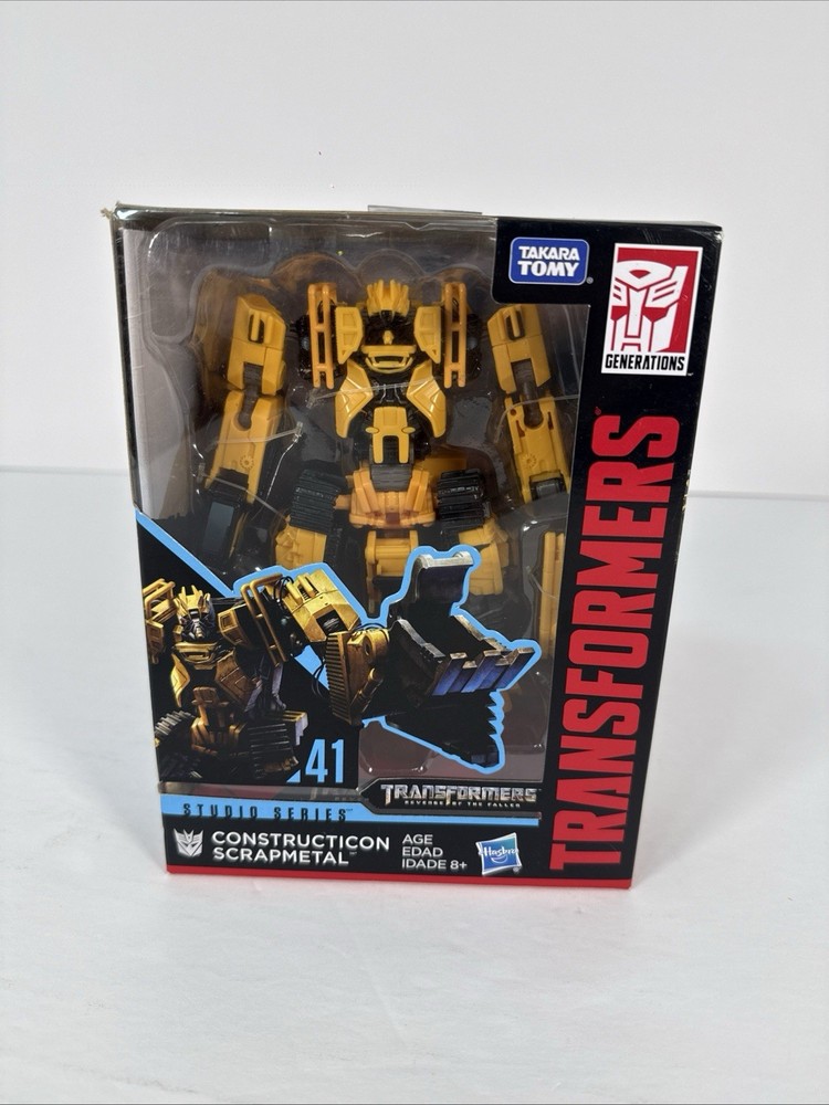 Transformers Studio Series 41 Constructicon SCRAPMETAL Deluxe Class Hasbro RARE